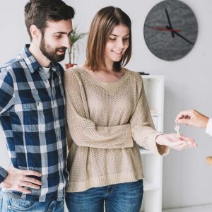Remise des clés en agence